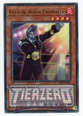 Yugioh Battlin' Boxer Promoter LD10-EN034 Ultra Rare 1st Edition NM/LP-image