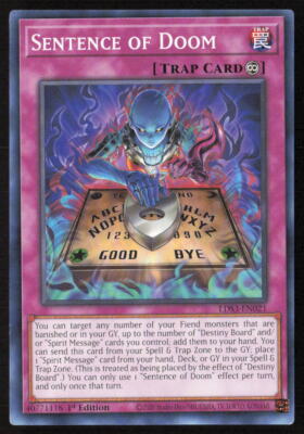 Sentence of Doom Legendary Duelists: Season 3 #LDS3-EN021-image