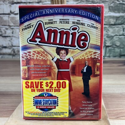 Annie (DVD, 2004, Special Anniversary Edition) New / Sealed-image