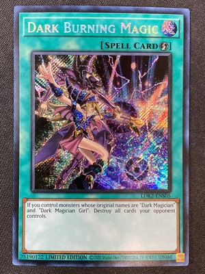 Yu-Gi-Oh TCG #LDK2-ENS05 Dark Burning Magic Limited Edition NM-image