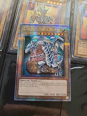 Blue-Eyes White Dragon (Quarter Century Secret Rare) LC01-EN004 Legendary Collec-image