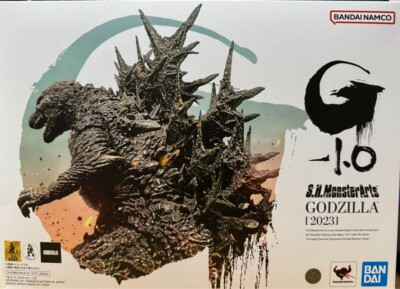 S.H.MonsterArts Movie GODZILLA -1.0 (minus one) 2023  Action Figure 160mm used-image