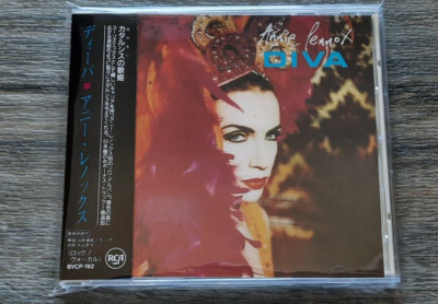 ANNIE LENNOX - DIVA (CD, 1992 BMG JAPAN, +1 BONUS TRACK!!!, +OBI) VG W130-image