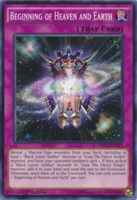 Yugioh! LP Beginning of Heaven and Earth - MP17-EN225 - Common - 1st Edition Lig-image