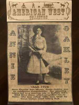 Annie Oakley Parchment Poster 8 x 10-image