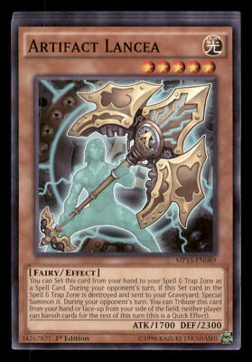 Yugioh Artifact Lancea #MP15-EN089 2015 Mega-Tins Mega Pack LP-image