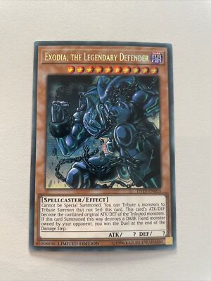 TN19-EN003 Exodia, The Legendary Defender Prismatic Secret Rare YuGiOh-image