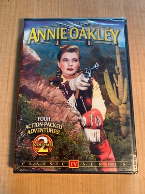 Annie Oakley Volume 2 (DVD) 4-Action Packed Adventures…………….BRAND NEW & SEALED!-image