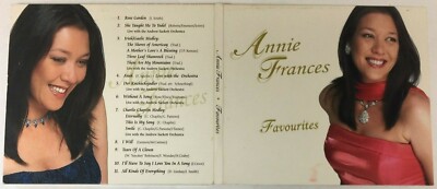 ANNIE FRANCES Favourites AUDIO CD Keyboards 2009 Very Good SIGNED-image