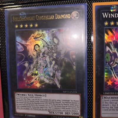 Yu-Gi-Oh! TCG Stellarknight Constellar Diamond 2018 Mega Tin Pack MP15-EN224 1st-image