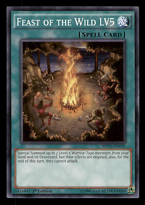 Yugioh Feast of the Wild LV5 #MP15-EN100 2015 Mega-Tins Mega Pack LP-image