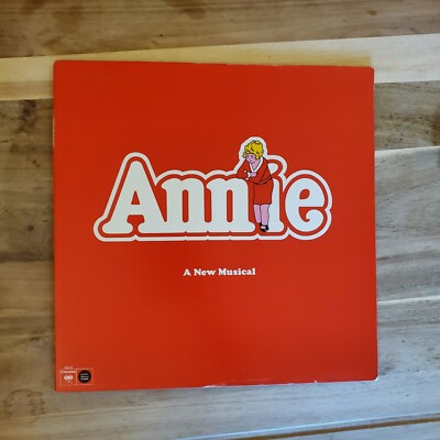 1977 Columbia Records Annie A New Broadway Musical Vinyl LP JS 34712  1033L-image