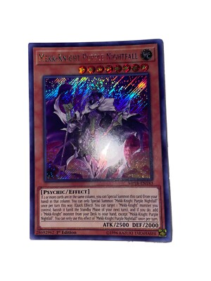 Yu-Gi-Oh! TCG Mekk-Knight Purple Nightfall 2018 Mega-Tin Mega Pack MP18-EN183...-image