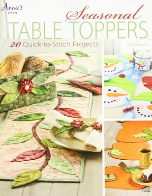 Seasonal Table Toppers: 20 Quick-to-Stitch Projects (Annie's Sewing)-image