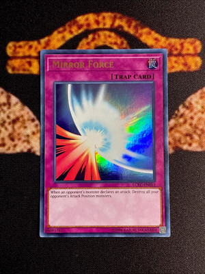 🔥YUGIOH • MIRROR FORCE • ULTRA RARE • LCKC-EN053 • UNLIMITED • NM🔥-image