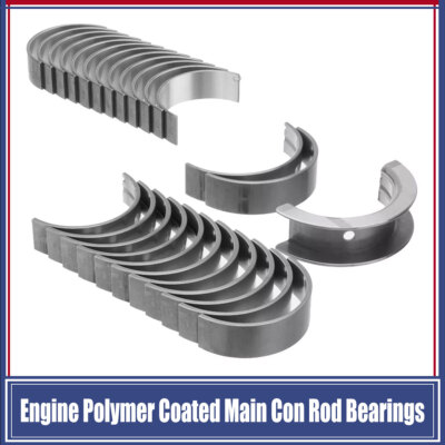 Engine Polymer Coated Main Con Rod Bearings For BMW 3.0 Turbo L6 N51 N52 N54 N55-image