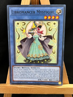 Yu-Gi-Oh Yugioh Libromancer Mystigirl MP23-EN111 Mega Tin 2023 Dueling Heroes-image