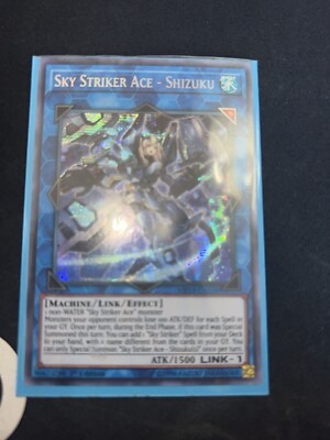 Yu-Gi-Oh! TCG Sky Striker Ace - Shizuku 2019 Gold Sarcophagus Tin Mega Pack...-image