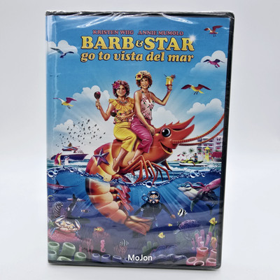 Barb & Star Go to Vista Del Mar DVD Annie Mumolo & Kristin Wiig Sealed-image
