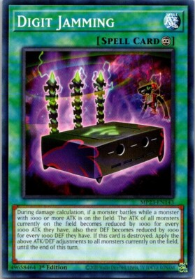 Yu-Gi-Oh Yugioh Digit Jamming MP23-EN143 Mega Tin 2023 Dueling Heroes-image