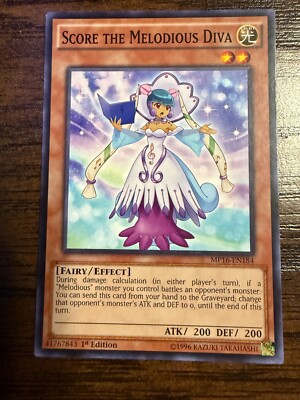Score the Melodious Diva MP16-EN184 2016 Mega-Tins Mega Pack 1st Edition-image
