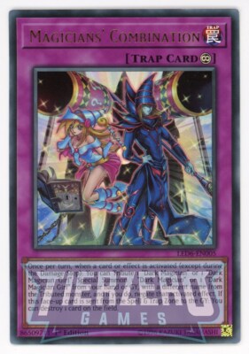 Yugioh Magicians' Combination LED6-EN005 Ultra Rare 1st Edition NM/LP-image