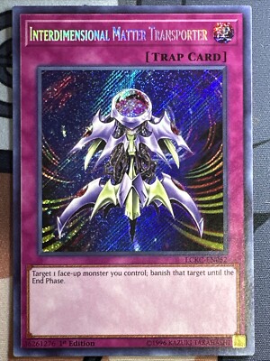 Interdimensional Matter Transporter - NM - LCKC-EN052 - 1st Ed - Secret Rare-image