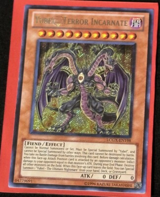 Yugioh! Yubel - Terror Incarnate LCGX-EN198 Secret Rare M/NM-image