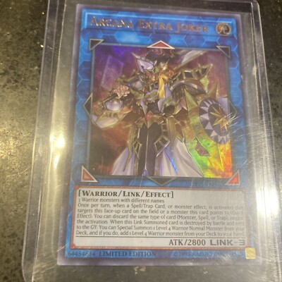 Yu-Gi-Oh! Arcana Extra Joker CT15-EN006 Limited Ultra Rare  Ships Same Day-image