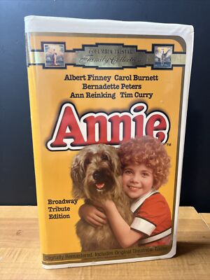 Annie VHS 1982/1997  Columbia Tristar Family Collection Broadway Tribute-image