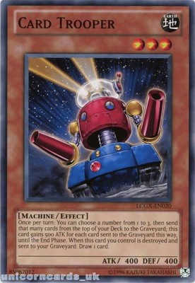 Card Trooper - LCGX-EN020 - Common - Unlimited Edition - Moderately Played-image