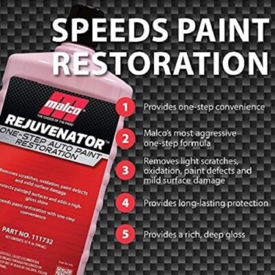 Paint Rejuvenator - Automotive Restoration/Clear Coat Scratch & Swirl Remover-US-image