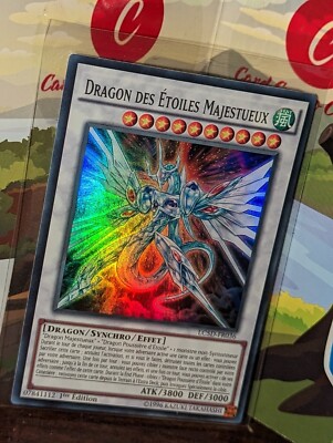 Yu-gi-oh Ultimate Rare 1st Edition Dragon Des étoiles majestueux LC5D-FR036-image