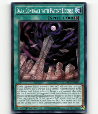 Yugioh Dark Contract with Patent License 25th Anniv. Tin: Dueling Heroes Mega-image