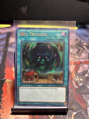 Yu-Gi-Oh! Hey, Trunade! 1st Ed. MP18-EN210 Secret Rare NM/LP x1-image