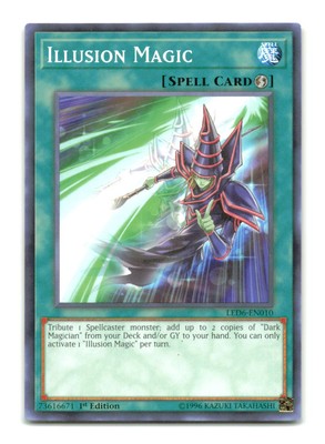 Illusion Magic - LED6-EN010 1st Edition - YuGiOh-LP-image