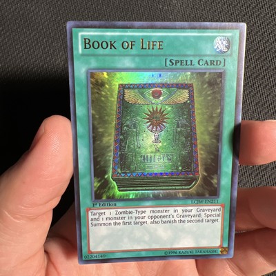 Book Of Life - Ultra Rare 1st Edition LCJW-EN211  YuGiOh Legendary Collection 4-image