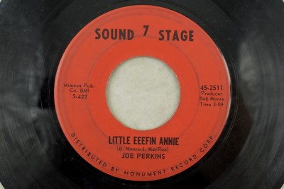 Joe Perkins - Soul 45 RPM - Little Eeefin Annie/Uncle Eeef K9-image