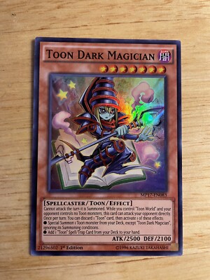 Yu-Gi-Oh! TCG Toon Dark Magician 2017 Mega-Tin Mega Pack MP17-EN083 1st Edition-image