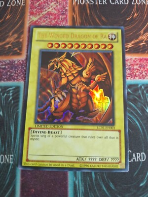 Yu-Gi-Oh! The Winged Dragon of Ra LC01-EN003 Limited Ultra Rare Near Mint g7/-image
