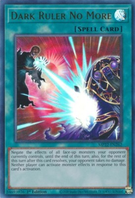 1x Dark Ruler No More - 1st Editi NM Eng YuGiOh - 2022 Mega Tin - Pharoah's Gods-image