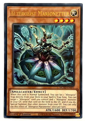 YuGiOh! - Altergeist Marionetter - MGED-EN091 - 1st Edition - Rare-image