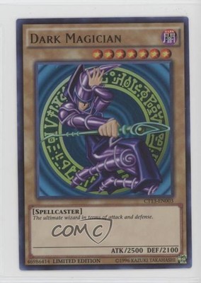 2016 Yu-Gi-Oh! Mega-Tins Limited Edition UR Dark Magician #CT13-EN003 0su9-image
