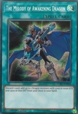 Yugioh! LP The Melody of Awakening Dragon - LCKC-EN028 - Secret Rare - 1st Editi-image