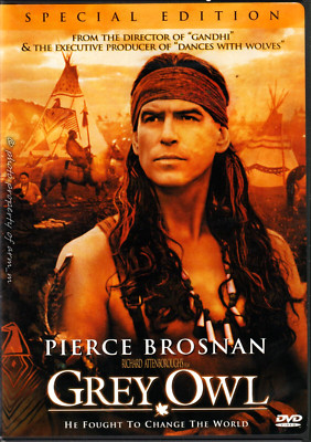 Grey Owl - Pierce Brosnan, Annie Galipeau (1999 PG-13 DVD) V.G. Condition-image
