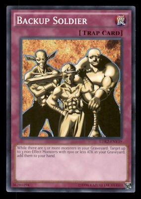 Yugioh Backup Soldier #LDK2-ENY39 Legendary Decks II LP-image