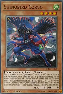 Shinobird Corvo - Common - 2017 Mega-Tin Mega Pack - MP17-IT188 - Italian New-image