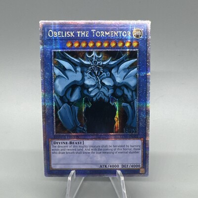 Obelisk the Tormentor (Quarter Century Secret Rare) LC01-EN001 Legendary...-image