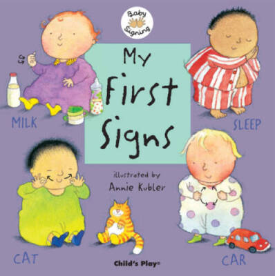 My First Signs (Baby Signing) - Board book By Kubler, Annie - VERY GOOD-image