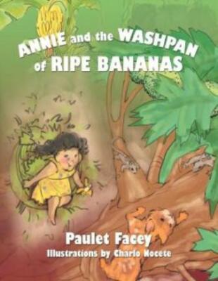 Annie And The Washpan Of Ripe Bananas-image